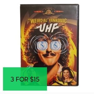 WEIRD AL YANKOVIC UHF Comedy Cult Classic PG13 Family Fun DVD Video